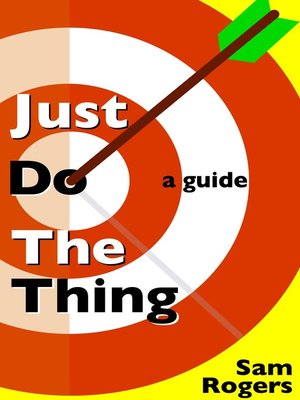 cover image of Just Do the Thing